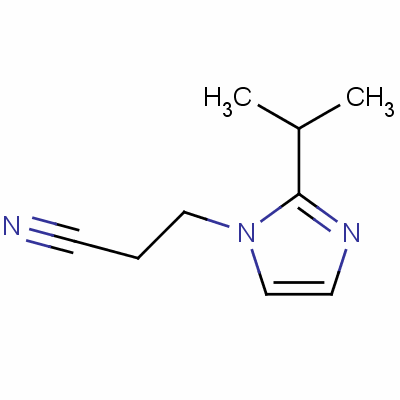 2-Isopropyl-1h-imidazole-1-propiononitrileStructure,65109-28-6Structure 2-Isopropyl-1h-imidazole-1-propiononitrile Structure,65109-28-6Structure