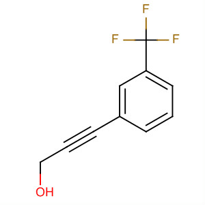 3-(3-(Trifluoromethyl)phenyl)prop-2-yn-1-olStructure,65126-85-4Structure 3-(3-(Trifluoromethyl)phenyl)prop-2-yn-1-ol Structure,65126-85-4Structure
