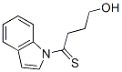 1H-indole, 1-(4-hydroxy-1-thioxobutyl)- (9ci) Structure,651712-31-1Structure