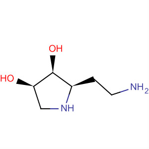 (2r,3s,4r)-(9ci)-2-(2-氨基乙基)-3,4-吡咯烷二醇結(jié)構(gòu)式_651735-09-0結(jié)構(gòu)式