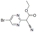 Ethyl 2-(5-bromopyrimidin-2-yl)-2-cyanoacetateStructure,65364-66-1Structure Ethyl 2-(5-bromopyrimidin-2-yl)-2-cyanoacetate Structure,65364-66-1Structure