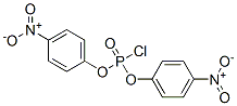 Di(4-nitrophenyl)phosphoryl chlorideStructure,6546-97-0Structure Di(4-nitrophenyl)phosphoryl chloride Structure,6546-97-0Structure