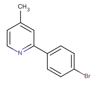 2-(4-Bromophenyl)-4-methylpyridineStructure,656257-50-0Structure 2-(4-Bromophenyl)-4-methylpyridine Structure,656257-50-0Structure