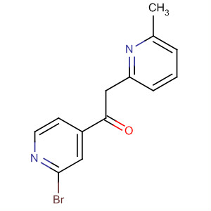 1-(2-Bromo-4-pyridinyl)-2-(6-methyl-2-pyridinyl)ethanoneStructure,656257-70-4Structure 1-(2-Bromo-4-pyridinyl)-2-(6-methyl-2-pyridinyl)ethanone Structure,656257-70-4Structure