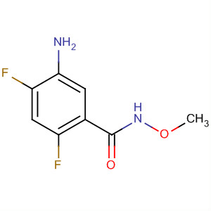 5-Amino-2,4-difluoro-n-methoxybenzamideStructure,658085-51-9Structure 5-Amino-2,4-difluoro-n-methoxybenzamide Structure,658085-51-9Structure
