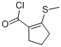 1-Cyclopentene-1-carbonyl chloride, 2-(methylthio)- (9ci)Structure,65936-20-1Structure 1-Cyclopentene-1-carbonyl chloride, 2-(methylthio)- (9ci) Structure,65936-20-1Structure