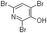 2,4,6-Tribromo-3-pyridinolStructure,6602-34-2Structure 2,4,6-Tribromo-3-pyridinol Structure,6602-34-2Structure