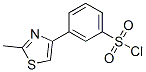 3-(2-Methyl-1,3-thiazol-4-yl)benzenesulfonyl chlorideStructure,66047-75-4Structure 3-(2-Methyl-1,3-thiazol-4-yl)benzenesulfonyl chloride Structure,66047-75-4Structure