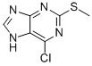 6-Chloro-2-(methylthio)-7H-purineStructure,66191-23-9Structure 6-Chloro-2-(methylthio)-7H-purine Structure,66191-23-9Structure
