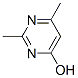 2,4-Dimethyl-6-hydroxypyrimidine Structure,6622-92-0Structure