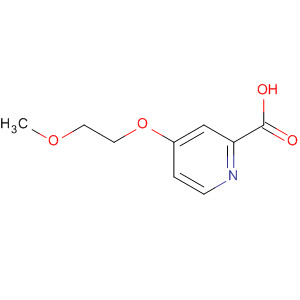 2-Pyridinecarboxylicacid,4-(2-methoxyethoxy)-(9ci)Structure,663614-86-6Structure 2-Pyridinecarboxylicacid,4-(2-methoxyethoxy)-(9ci) Structure,663614-86-6Structure