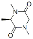 2,5-Piperazinedione,1,3,4-trimethyl-,(r)-(9ci)Structure,66445-42-9Structure 2,5-Piperazinedione,1,3,4-trimethyl-,(r)-(9ci) Structure,66445-42-9Structure