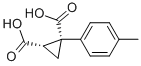 (1R,2s)-1-p-tolyl-cyclopropane-1,2-dicarboxylic acidStructure,66504-83-4Structure (1R,2s)-1-p-tolyl-cyclopropane-1,2-dicarboxylic acid Structure,66504-83-4Structure