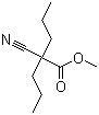 2-氰基-2-丙基戊酸甲酯結(jié)構(gòu)式_66546-92-7結(jié)構(gòu)式