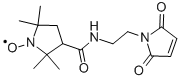 3-(2-馬來酰亞氨基乙基氨基甲酰基)-2,2,5,5-四甲基-1-吡咯烷基氧化物結(jié)構(gòu)式_66641-27-8結(jié)構(gòu)式