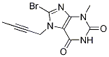 8-Bromo-7-(but-2-ynyl)-3-methyl-1h-purine-2,6(3h,7h)-dione Structure,666816-98-4Structure
