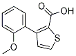 3-(2-Methoxyphenyl)thiophene-2-carboxylic acidStructure,666841-74-3Structure 3-(2-Methoxyphenyl)thiophene-2-carboxylic acid Structure,666841-74-3Structure