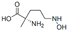 (9ci)-n5-羥基-2-甲基-鳥(niǎo)氨酸結(jié)構(gòu)式_66856-27-7結(jié)構(gòu)式