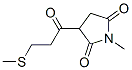 (9ci)-1-甲基-3-[3-(甲基硫代)-1-氧代丙基]-2,5-吡咯烷二酮結構式_669057-21-0結構式