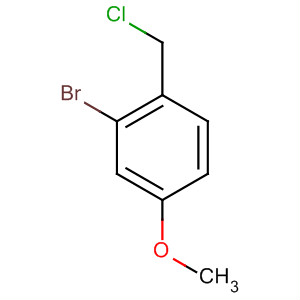 2-Bromo-1-(chloromethyl)-4-methoxybenzeneStructure,66916-97-0Structure 2-Bromo-1-(chloromethyl)-4-methoxybenzene Structure,66916-97-0Structure