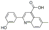 2-(3-Hydroxyphenyl)-6-methylquinoline-4-carboxylic acidStructure,669740-21-0Structure 2-(3-Hydroxyphenyl)-6-methylquinoline-4-carboxylic acid Structure,669740-21-0Structure