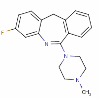 FluperlapineStructure,67121-76-0Structure Fluperlapine Structure,67121-76-0Structure
