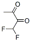 2,3-Butanedione, 1,1-difluoro-(9ci) Structure,67130-65-8Structure