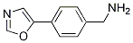 4-(5-噁唑)苯甲胺結(jié)構(gòu)式_672324-91-3結(jié)構(gòu)式