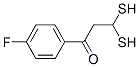 4-氟苯基-alpha-氧酮-gem-二硫醇結(jié)構(gòu)式_67259-61-4結(jié)構(gòu)式