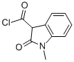 1H-indole-3-carbonyl chloride, 2,3-dihydro-1-methyl-2-oxo-(9ci)Structure,67342-11-4Structure 1H-indole-3-carbonyl chloride, 2,3-dihydro-1-methyl-2-oxo-(9ci) Structure,67342-11-4Structure