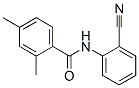 Benzamide, n-(2-cyanophenyl)-2,4-dimethyl-(9ci)Structure,673495-92-6Structure Benzamide, n-(2-cyanophenyl)-2,4-dimethyl-(9ci) Structure,673495-92-6Structure