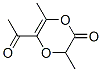 1,4-Dioxin-2(3h)-one, 5-acetyl-3,6-dimethyl-(9ci)Structure,673502-34-6Structure 1,4-Dioxin-2(3h)-one, 5-acetyl-3,6-dimethyl-(9ci) Structure,673502-34-6Structure