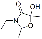 (9ci)-3-乙基-5-羥基-2,5-二甲基-4-噁唑烷酮結構式_675120-16-8結構式