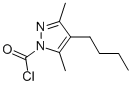 1H-pyrazole-1-carbonyl chloride, 4-butyl-3,5-dimethyl-(9ci)Structure,67514-69-6Structure 1H-pyrazole-1-carbonyl chloride, 4-butyl-3,5-dimethyl-(9ci) Structure,67514-69-6Structure