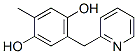 1,4-Benzenediol, 2-methyl-5-(2-pyridinylmethyl)-(9ci)Structure,675200-83-6Structure 1,4-Benzenediol, 2-methyl-5-(2-pyridinylmethyl)-(9ci) Structure,675200-83-6Structure