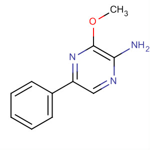 2-Amino-3-methoxy-5-phenylpyrazineStructure,67602-06-6Structure 2-Amino-3-methoxy-5-phenylpyrazine Structure,67602-06-6Structure