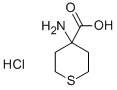 4-Aminotetrahydro-2h-thiopyran-4-carboxylic acid hydrochlorideStructure,67639-41-2Structure 4-Aminotetrahydro-2h-thiopyran-4-carboxylic acid hydrochloride Structure,67639-41-2Structure