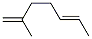 2-甲基-1,5-庚二烯結(jié)構(gòu)式_6766-54-7結(jié)構(gòu)式