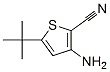3-Amino-5-(tert-butyl)thiophene-2-carbonitrileStructure,677277-39-3Structure 3-Amino-5-(tert-butyl)thiophene-2-carbonitrile Structure,677277-39-3Structure