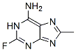 1H-purin-6-amine, 2-fluoro-8-methyl-(9ci)Structure,677707-41-4Structure 1H-purin-6-amine, 2-fluoro-8-methyl-(9ci) Structure,677707-41-4Structure