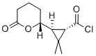 (1s,2s)-(9ci)-2-[(2r)-四氫-6-氧代-2H-吡喃-2-基]-環(huán)丙烷羰酰氯結構式_679429-93-7結構式
