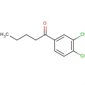 1-(3,4-Dichloro-phenyl)-pentan-1-oneStructure,68120-72-9Structure 1-(3,4-Dichloro-phenyl)-pentan-1-one Structure,68120-72-9Structure