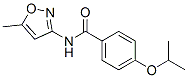 (9ci)-4-(1-甲基乙氧基)-n-(5-甲基-3-異噁唑基)-苯甲酰胺結(jié)構(gòu)式_681236-43-1結(jié)構(gòu)式