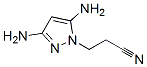 1H-pyrazole-1-propanenitrile, 3,5-diamino-Structure,68176-10-3Structure 1H-pyrazole-1-propanenitrile, 3,5-diamino- Structure,68176-10-3Structure