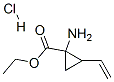Cyclopropanecarboxylic acid, 1-amino-2-ethenyl-, ethyl ester, hydrochlorideStructure,681807-60-3Structure Cyclopropanecarboxylic acid, 1-amino-2-ethenyl-, ethyl ester, hydrochloride Structure,681807-60-3Structure