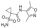 1-(氨基磺?；?-n-(3,5-二甲基-4-異噁唑基)-環(huán)丙烷羧酰胺結(jié)構(gòu)式_681808-48-0結(jié)構(gòu)式