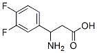 3-Amino-3-(3,4-difluoro-phenyl)-propionic acidStructure,682804-05-3Structure 3-Amino-3-(3,4-difluoro-phenyl)-propionic acid Structure,682804-05-3Structure