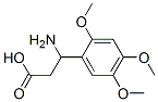 3-Amino-3-(2,4,5-trimethoxy-phenyl)-propionic acidStructure,682804-47-3Structure 3-Amino-3-(2,4,5-trimethoxy-phenyl)-propionic acid Structure,682804-47-3Structure