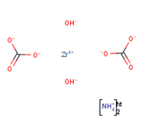 Ammonium zirconium carbonate Structure,68309-95-5Structure