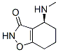 (4s)-(9ci)-4,5,6,7-四氫-4-(甲基氨基)-1,2-苯異噁唑-3(2H)-酮結(jié)構(gòu)式_685501-86-4結(jié)構(gòu)式